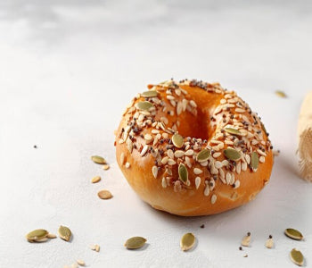 Marbled Rye Bagel