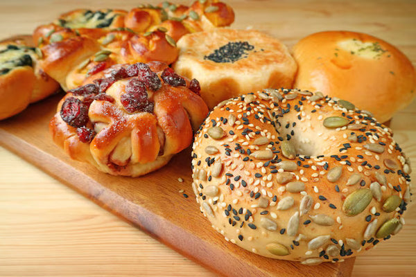 Marbled Rye Bagel