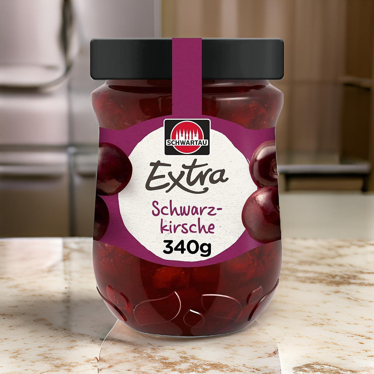 Premium Vegan Black Cherry Jam