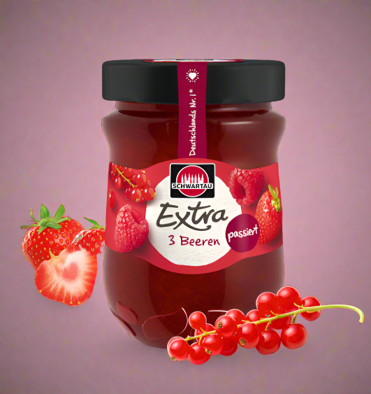 Premium Vegan 3 Berries Jam