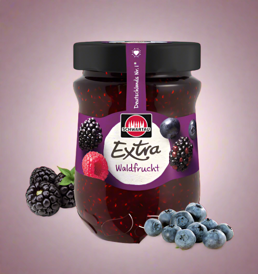 Premium Vegan Forest Fruit Jam