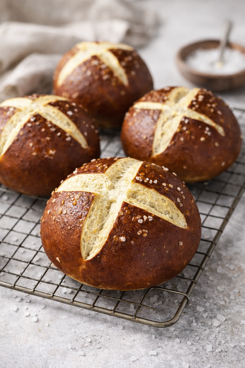 Pretzel Bun