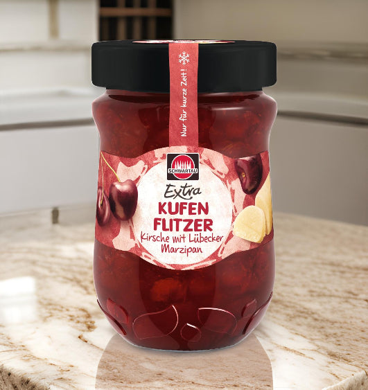Premium Vegan Cherry with Marzipan Winter Jam