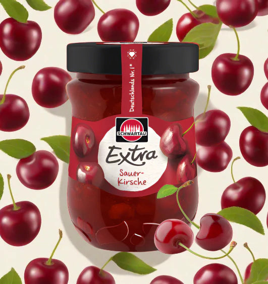 Premium Vegan Sour Cherry Jam