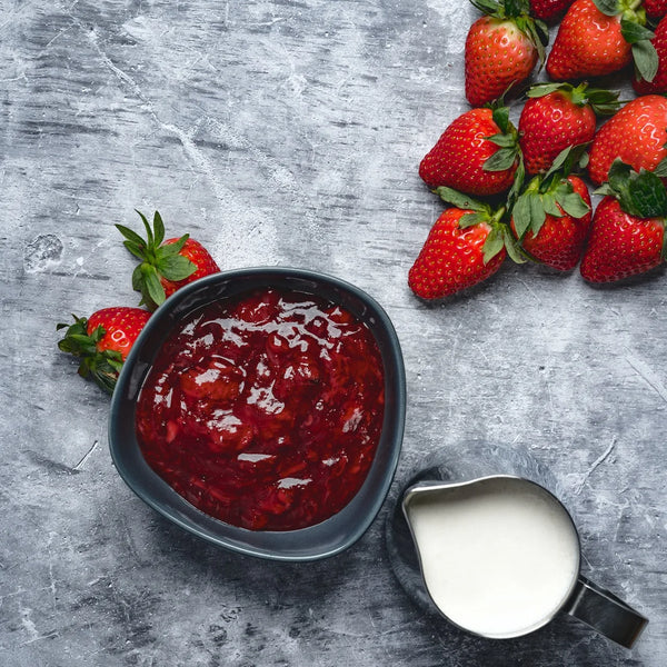 Premium  Vegan Less Sugar Strawberry Jam